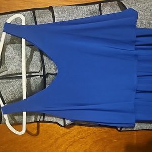 Romper size large royal blue